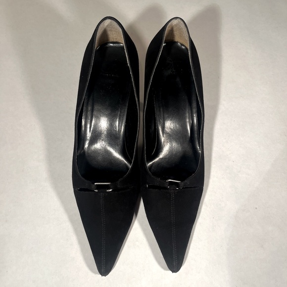 Cause & Effect Adrea Black Suede Heels - Picture 6 of 16